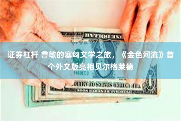 证券杠杆 鲁敏的塞匈文学之旅，《金色河流》首个外文版亮相贝尔格莱德