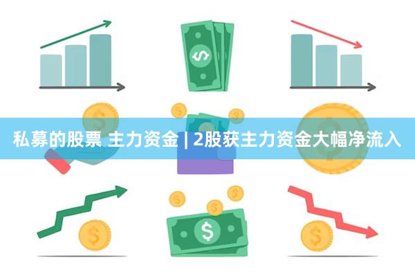 私募的股票 主力资金 | 2股获主力资金大幅净流入